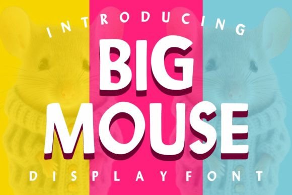 Big Mouse: The Friendly Display Font That Brings Joy to Your Designs