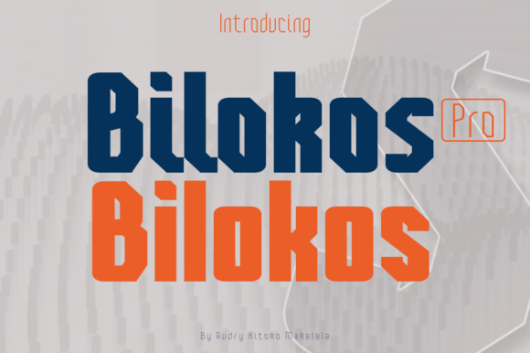 Bilokos Pro: Command Attention with a Cool Techno Typeface