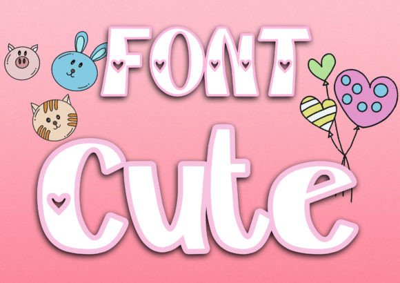Cute: The Sweet Display Font for Friendly Designs