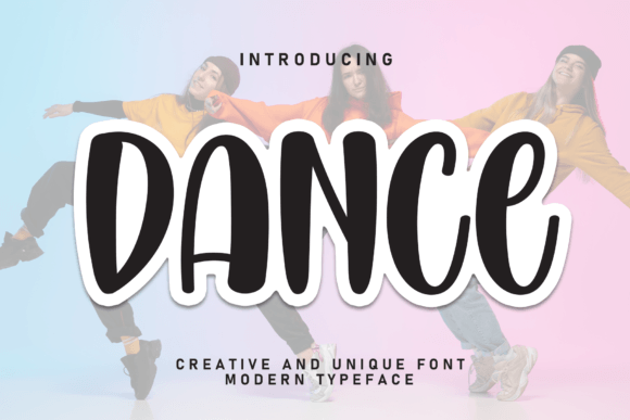 Dance: An Elegant Display Font for Timeless Projects