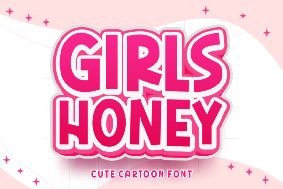 Girls Honey: The Playful Display Font for Creative Projects