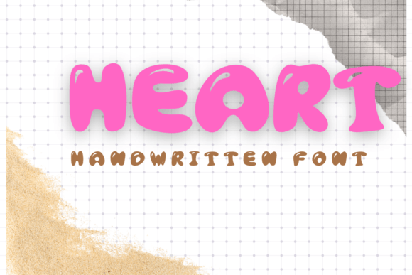 Heart: A Display Font with Personality and Charm