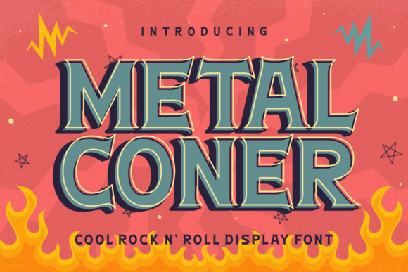 Metal Coner: The Typeface That Screams Rock 'n' Roll
