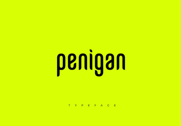 Penigan: The Simple Display Font with a Unique Touch