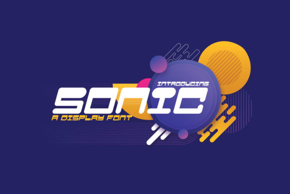 Sonic: The Quirky Display Font for Modern Designers