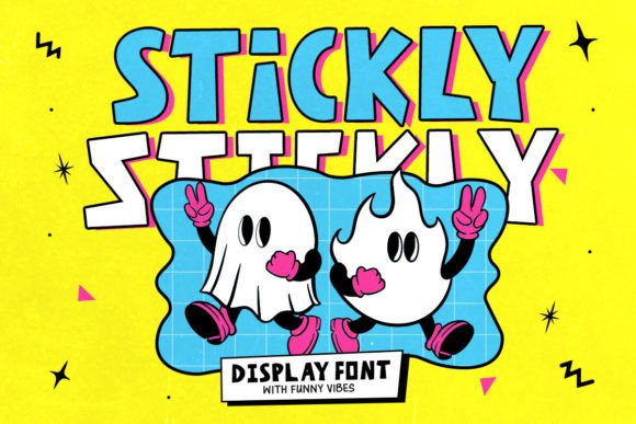 Stickly: The Quirky Display Font That Brings Personality to Your Projects