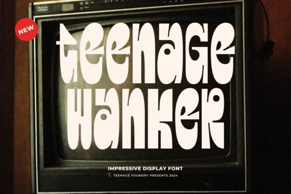 Teenage Wanker: A Display Serif for Bold Brand Statements
