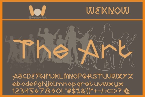 The Art: A Typeface That Commands Attention