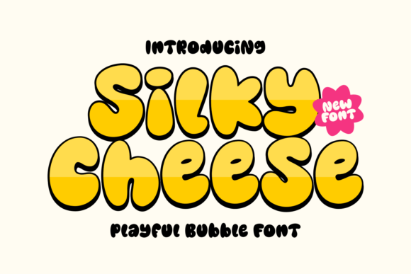 Why Silky Cheese is the Display Font Your Creative Work Needs